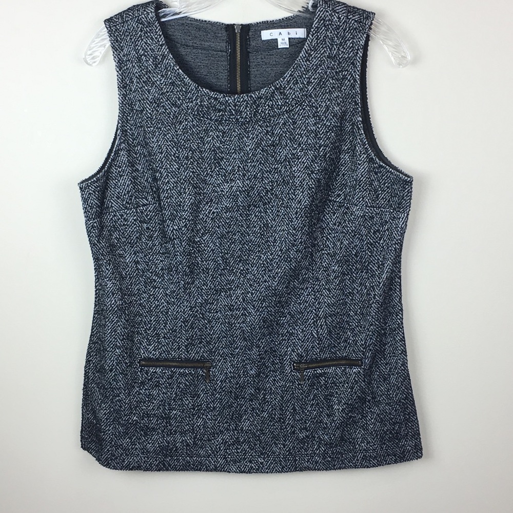 Cabi Medium style #993 cece Shell grey black white